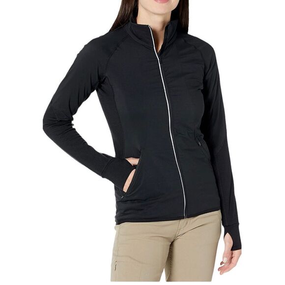 ICEBREAKER Merino Black Tech Trainer Hybrid Jacket Size S - Picture 1 of 9